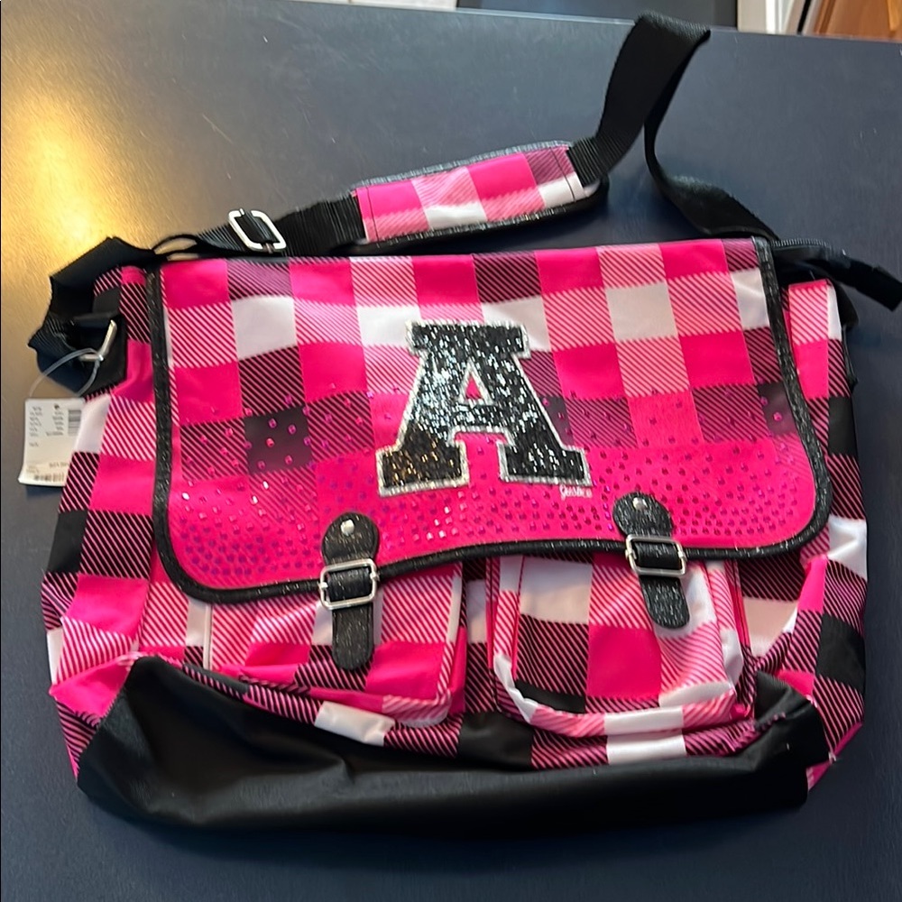 Pink Plaid Women's Bag
